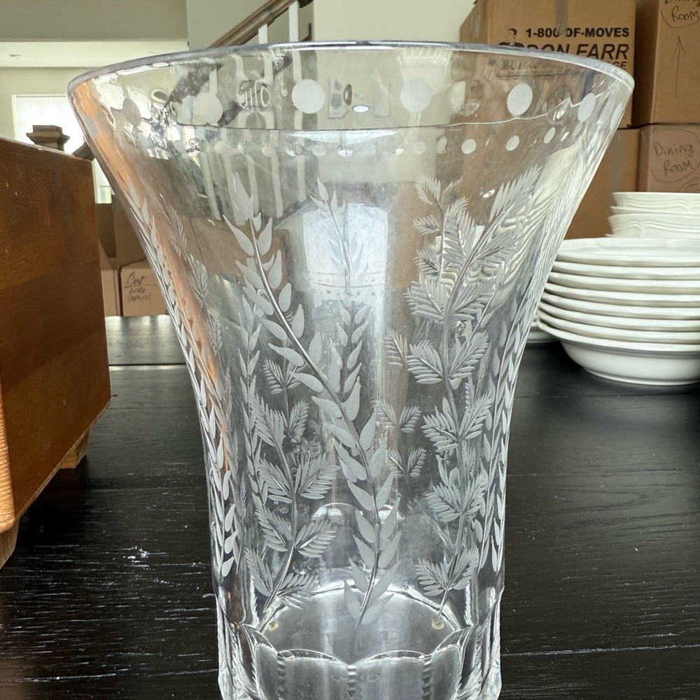 William Yeoward Handmade Crystal Vase